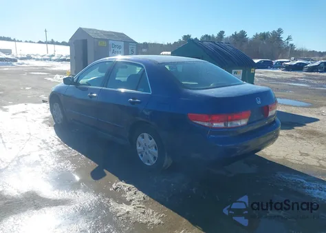 2004 Honda Accord 2.4 Lx из США, поврежденный, VIN 1HGCM56354A045243